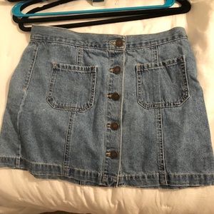 Jean skirt